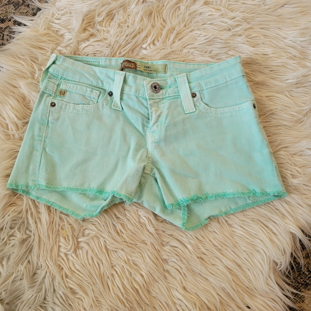 Big Star Remy mint colored shorts
